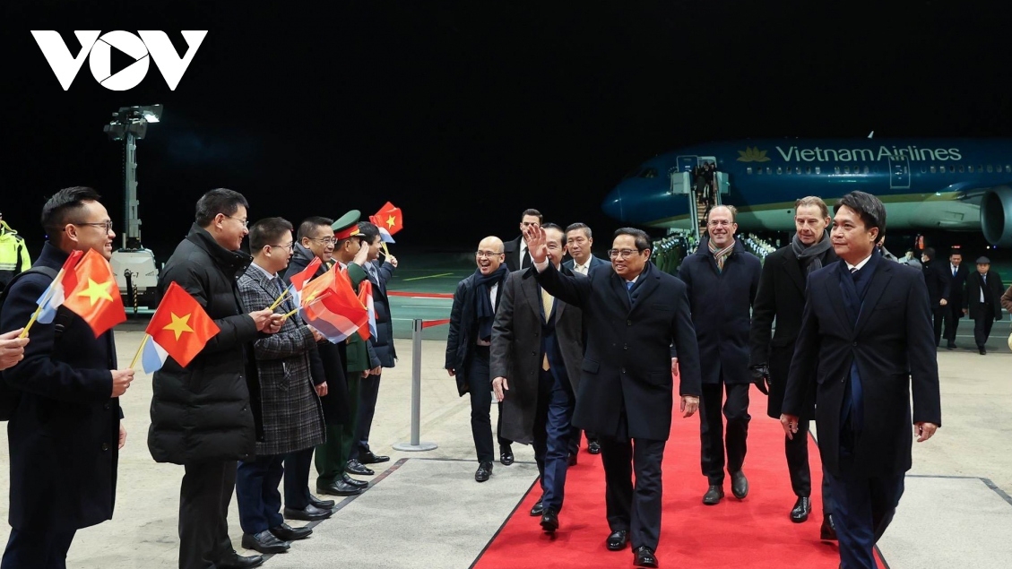 PM Pham Minh Chinh begins official visit to Luxembourg